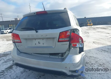 2013 Dodge Journey Crew из США, поврежденный, VIN 3C4PDCDG7DT567276